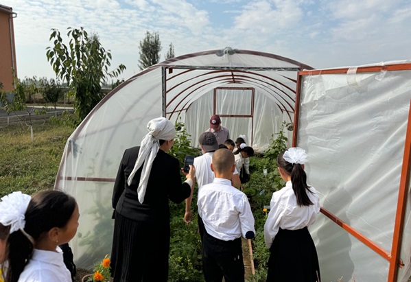 Junior Master Gardener program in Kyrgyzstan