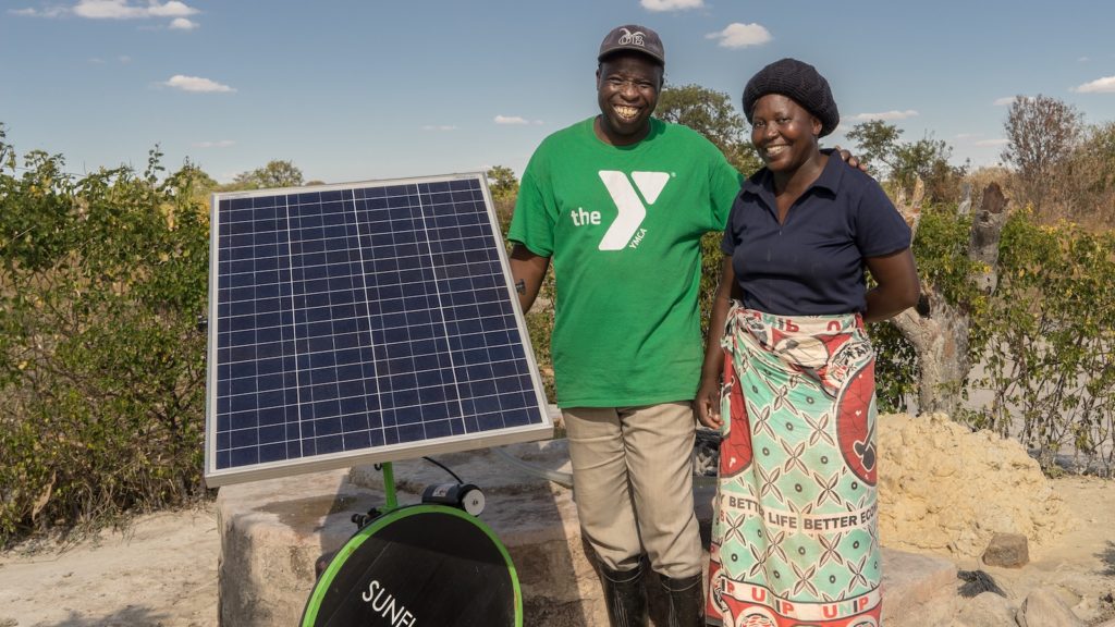 Solar irrigation in Zambia. Adam Ojdahl/IWMI.